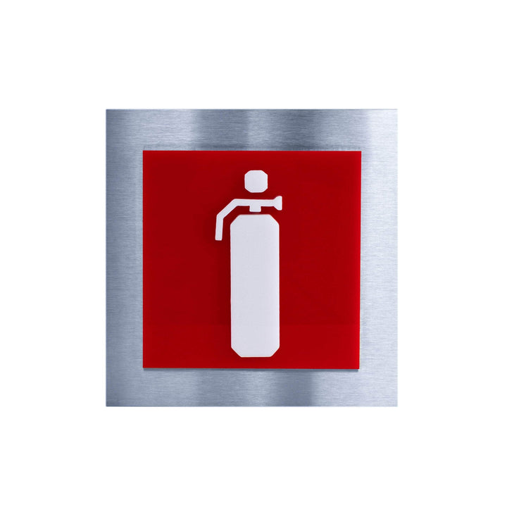 Information signs Extinguisher Steel Safety Signage - "Modern" Design
