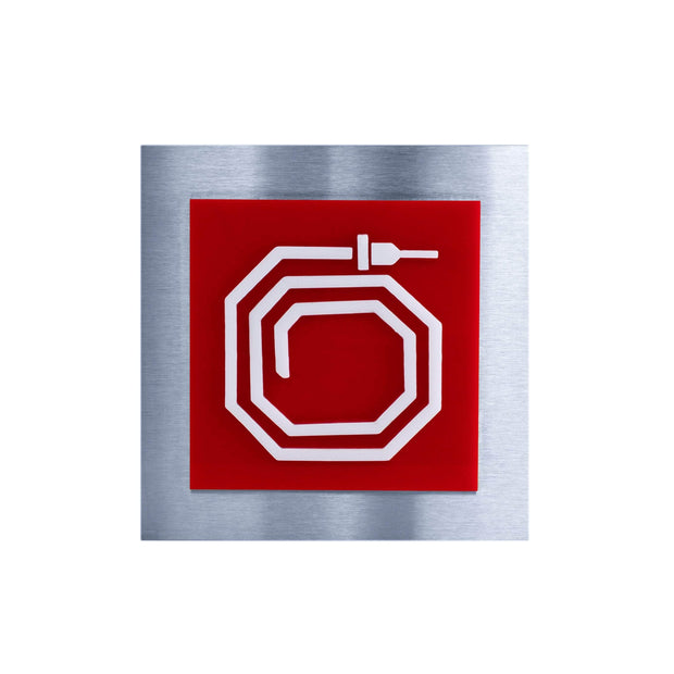 Information signs Interior Fire Hydrant Wall Signs - "Modern" Design