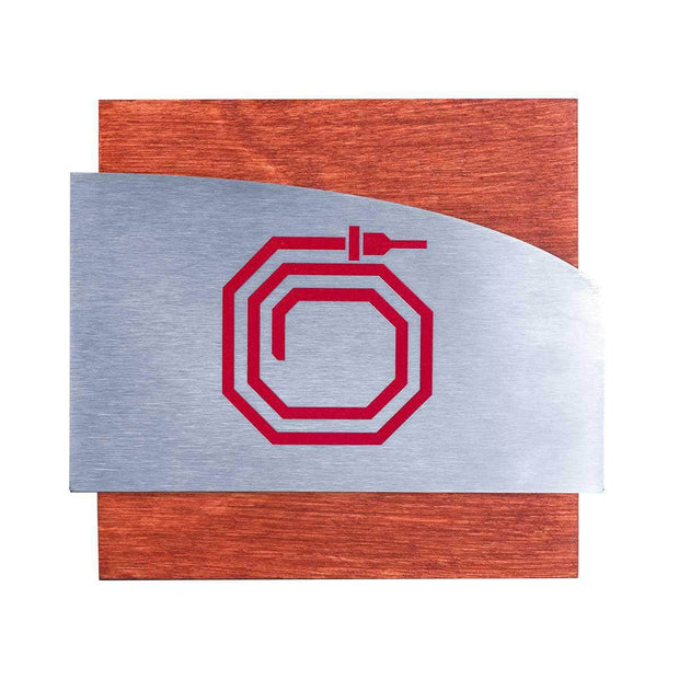 Information signs Fire Hydrant Steel Safety Signs "Wave" Design