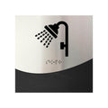 Information signs Steel Shower Signage - "Jure" Design - Photo #6