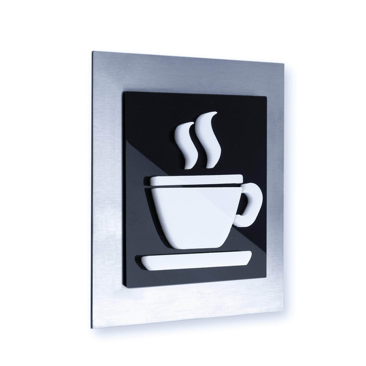 Information signs Kitchen Interior Steel Sign - "Modern" Design