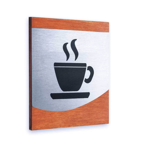 Information signs Kitchen Steel Door Sign for Office "Venture" Design