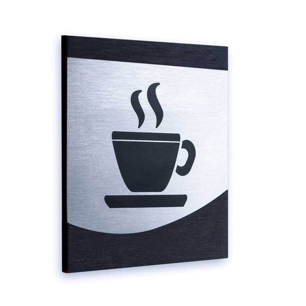 Information signs Kitchen Steel Door Sign for Office "Venture" Design