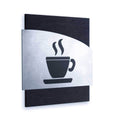 Information signs Steel Kitchen Wall Signs "Wave" Design - Photo #1
