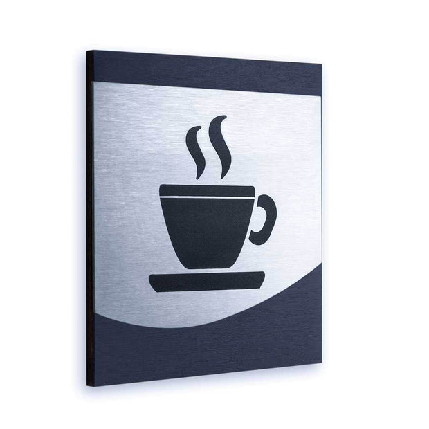 Information signs Kitchen Steel Door Sign for Office "Venture" Design