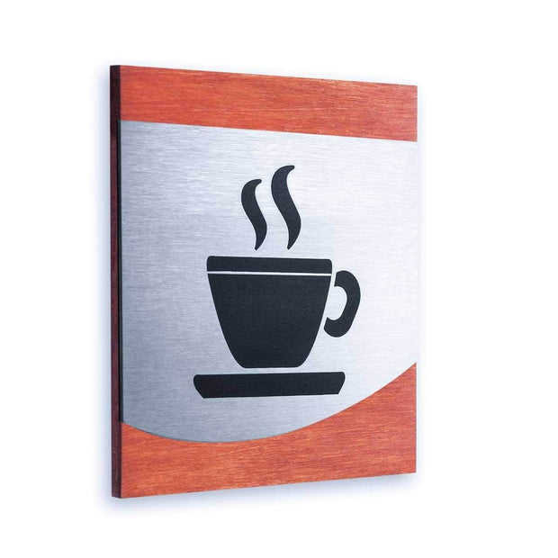 Information signs Kitchen Steel Door Sign for Office "Venture" Design