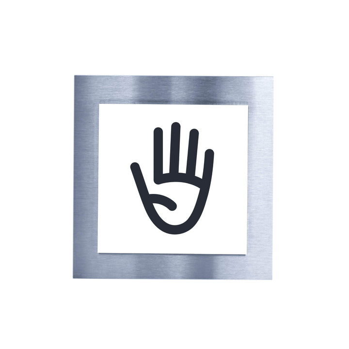 Information signs Staff Only Steel Door Signs - "Modern" Design