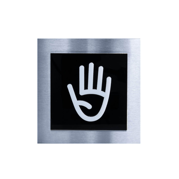 Information signs Staff Only Steel Door Signs - "Modern" Design