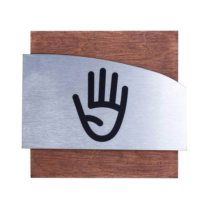 Information signs Employees Only Door Signs for Staff - "Wave" Design