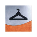 Information signs Closet Sign: Steel Sign — "Jure" Design - Photo #3