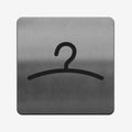Information signs Wardrobe Sign — Stainless Steel Signage - Photo #1