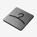 Information signs Wardrobe Sign — Stainless Steel Signage - Photo #2