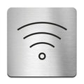 Information signs Wi-Fi Sign — Stainless Steel Signage - Photo #1