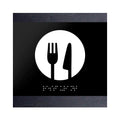 Information signs Kitchen Door Sign: Wood Sign — "Buro" Design - Photo #3
