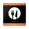 Information signs Kitchen Door Sign: Wood Sign — "Buro" Design - Photo #5