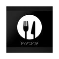 Information signs Kitchen Door Sign: Wood Sign — "Buro" Design - Photo #6