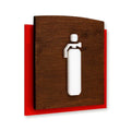 Information signs Wood Extinguisher Fire Safety Sign for Office - "Scandza" Design - Photo #1