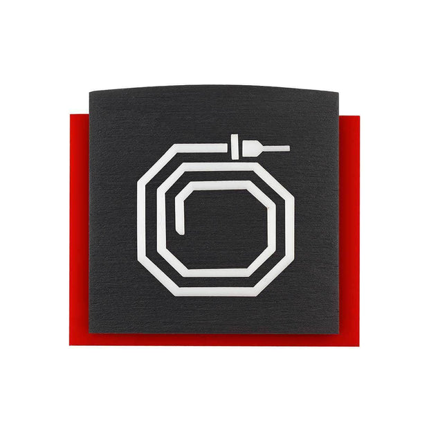 Information signs Wood Fire Hydrant Sign - "Scandza" Design