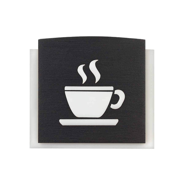 Information signs Wooden Kitchen Sign for Doors - "Scandza" Design