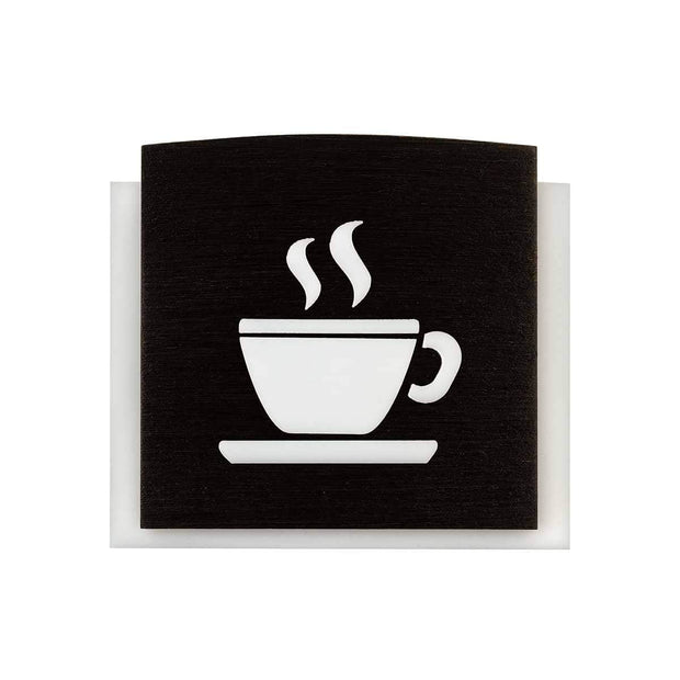 Information signs Wooden Kitchen Sign for Doors - "Scandza" Design