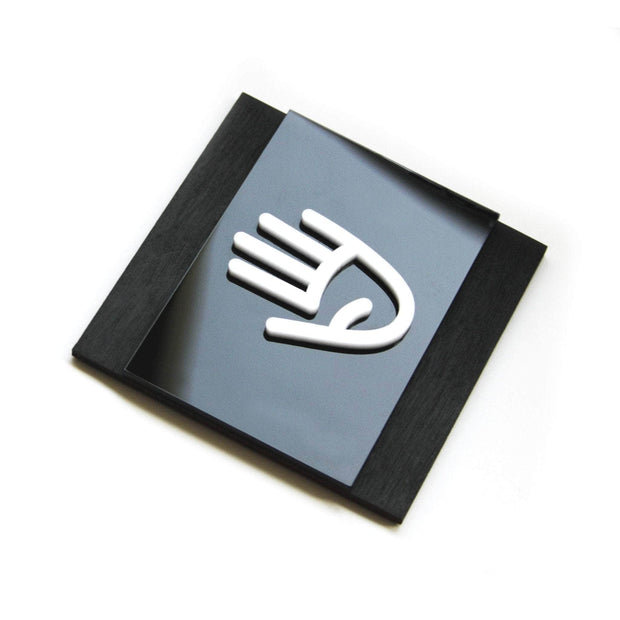 Information signs Employees Only Wooden Door Signs - "Buro" Design