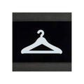 Information signs Wooden Sign with Hanger Pictogram for Wardrobe - "Buro" Design - Photo #4