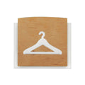 Information signs Wardrobe Wooden Door Sign - "Scandza" Design - Photo #6