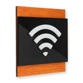 Information signs Wooden Wi-Fi Wall Signs - "Buro" Design - Photo #9