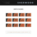 Information signs Wooden Fire Hydrant Sign - "Sherwood" Design - Photo #7