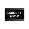 Laundry Room Sign - Custom Wood Door Plate "Buro" Design - Photo #4