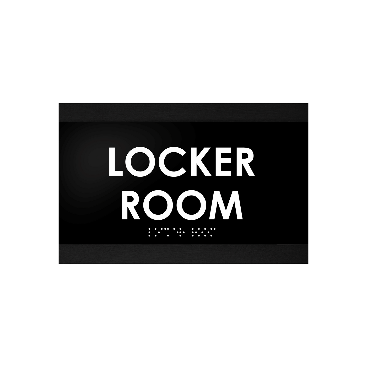 Locker Sign Design Locker Room Sign: Wood Door Plate —