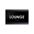 Door Signs Lounge Room Sign - Wood Door Plate - "Buro" Design - Photo #2