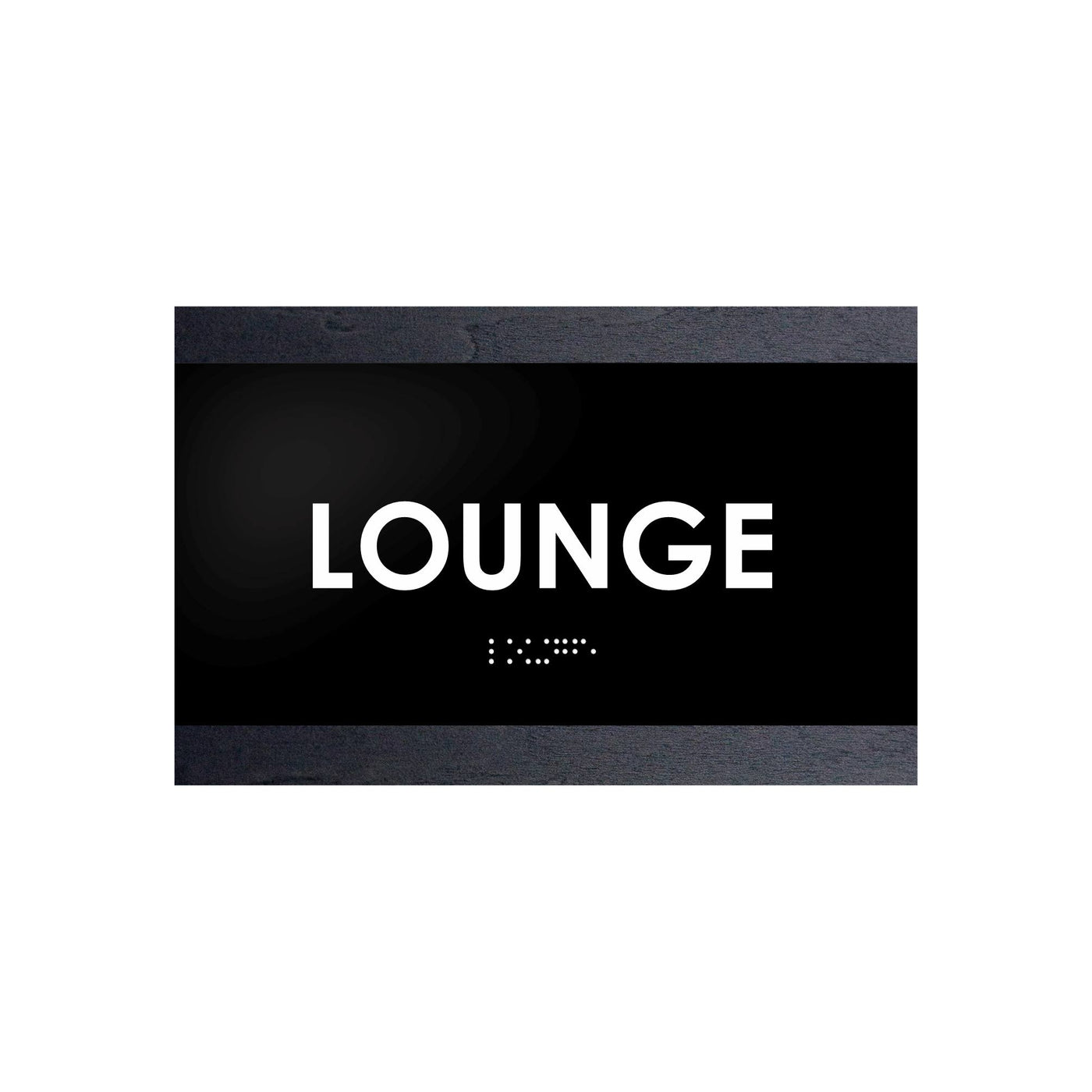 Door Signs - Lounge Room Sign - Wood Door Plate "Buro" Design