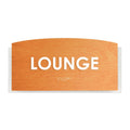 Wood Lounge Room Door Sign - "Scandza" Design - Photo #3