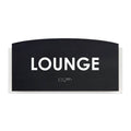Wood Lounge Room Door Sign - "Scandza" Design - Photo #1