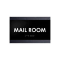 Door Signs Mail Room Sign - Wood Door Plate - "Buro" Design - Photo #2