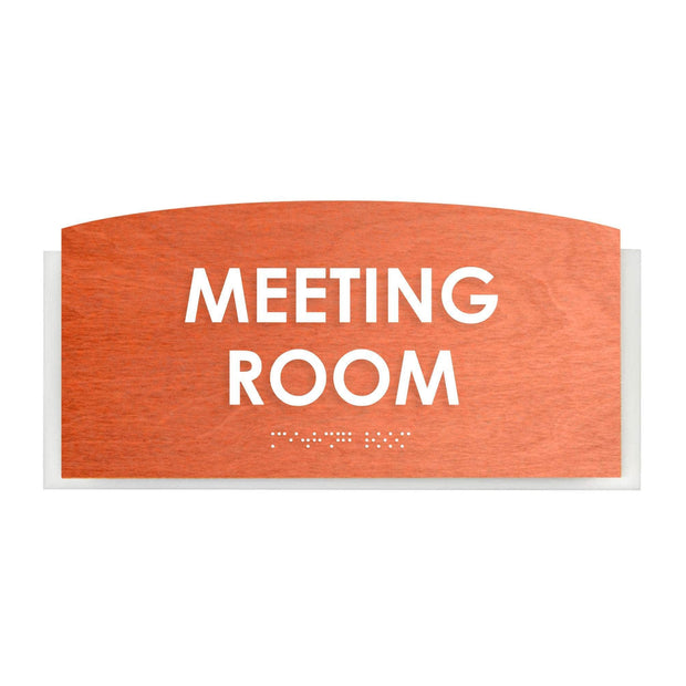 Meeting Room Door Sign - "Scandza" Design