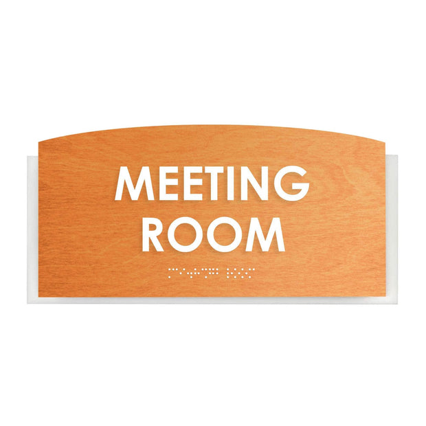 Meeting Room Door Sign - "Scandza" Design