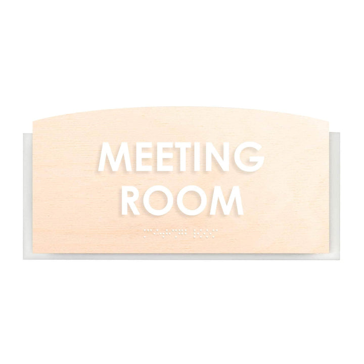 Meeting Room Door Sign - "Scandza" Design