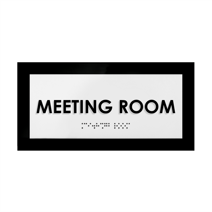 Door Signs Meeting Room Sign - Acrylic Door Plate - "Simple" Design