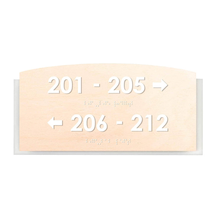 Directional Sign: "Scandza" Design