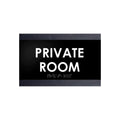 Door Signs Private Room Sign - Wood Door Plate - "Buro" Design - Photo #1