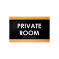 Door Signs Private Room Sign - Wood Door Plate - "Buro" Design - Photo #4