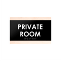 Door Signs Private Room Sign - Wood Door Plate - "Buro" Design - Photo #5