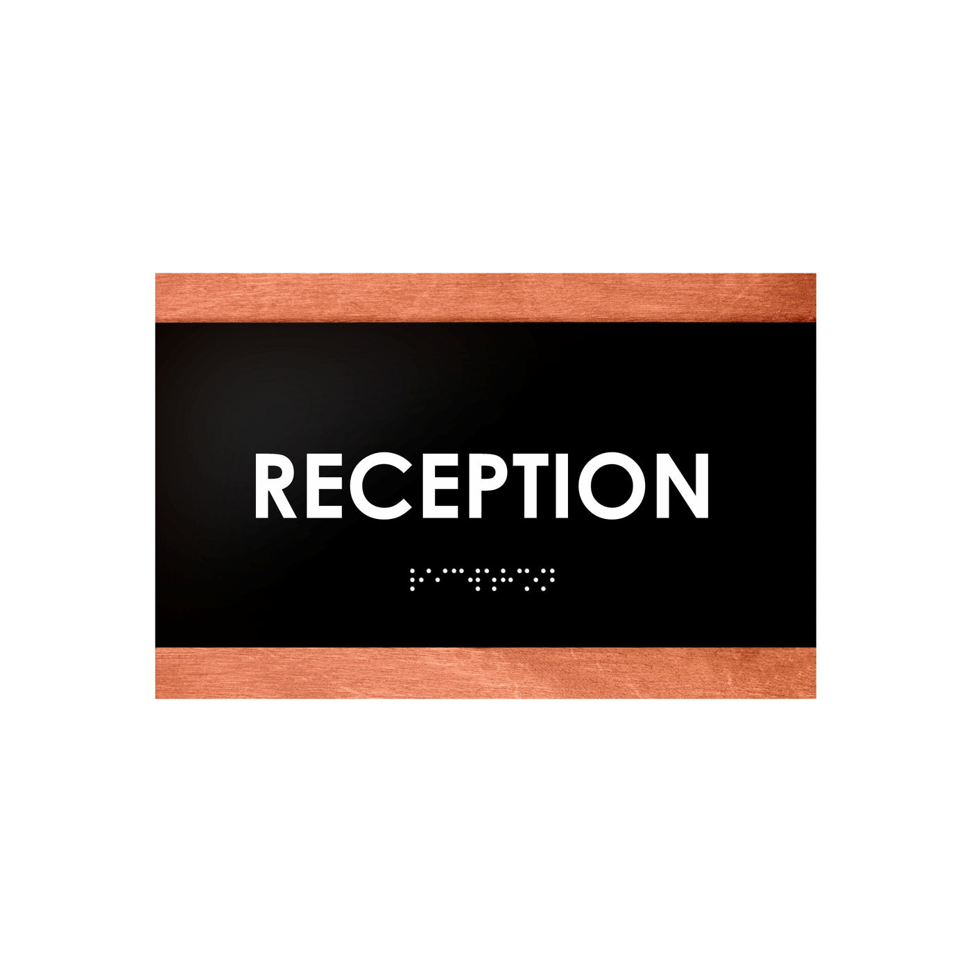 Door Signs - Reception Sign - Wood Door Plate "Buro" Design