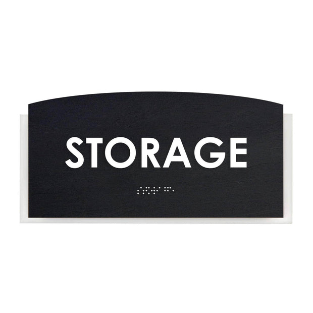 Storage Room Door Sign - "Scandza" Design