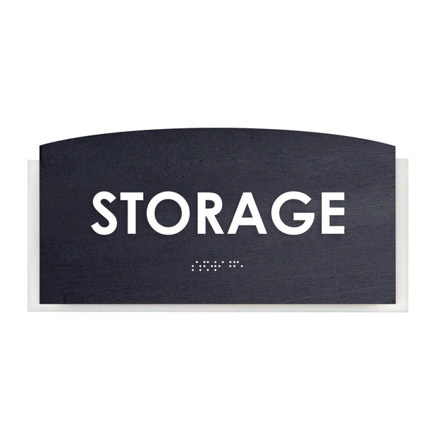 Storage Room Door Sign - "Scandza" Design