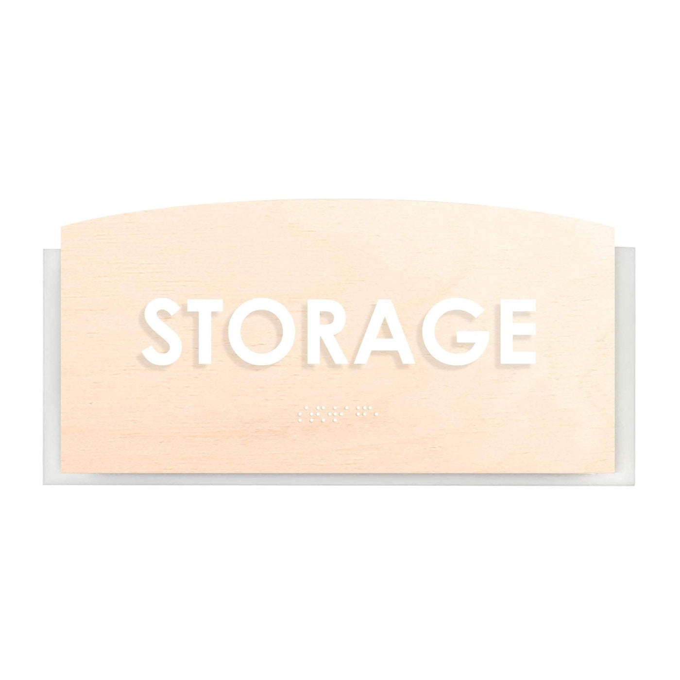 Storage Room Sign —