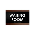 Door Signs Waiting Room Sign - Wood Door Plate - "Buro" Design - Photo #3