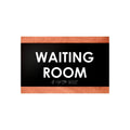 Door Signs Waiting Room Sign - Wood Door Plate - "Buro" Design - Photo #4